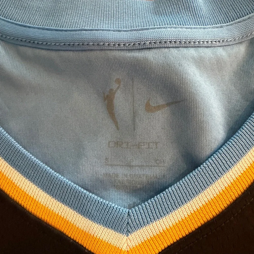 Nike Chicago Sky Angel Reese #5 Explorer Edition WNBA Jersey Black Womens Small
